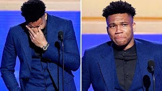 (EXTENDED VERSION!) GIANNIS ANTETOKOUNMPO NBA 2019 MVP AWARD EMOTIONAL SPEECH!