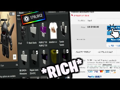 So I Bought Rich Roblox Accounts From Ebay Youtube - roblox accounts buying off ebay tutorial