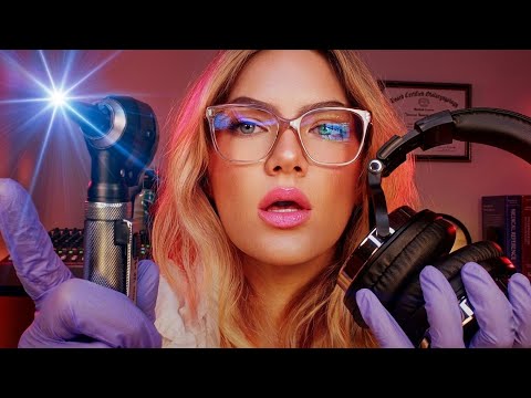 ASMR Next Level Otoscope, Ear Cleaning, Hearing Test | Specialist Nervous System Recalibration