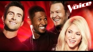 Video thumbnail of "Top 9 Blind Audition (The Voice around the world IX)"