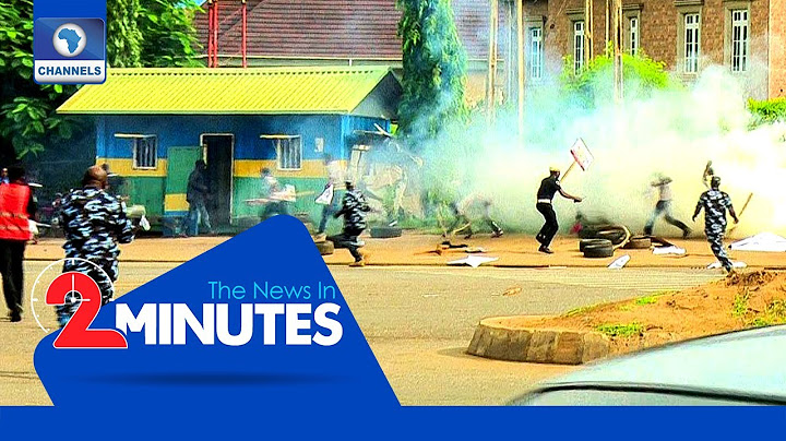 Recap: Police Shoot Teargas At June 12 Protesters In Abuja, Lagos