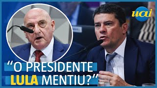 Moro confronta G. Dias sobre invasão do Planalto no 8/1