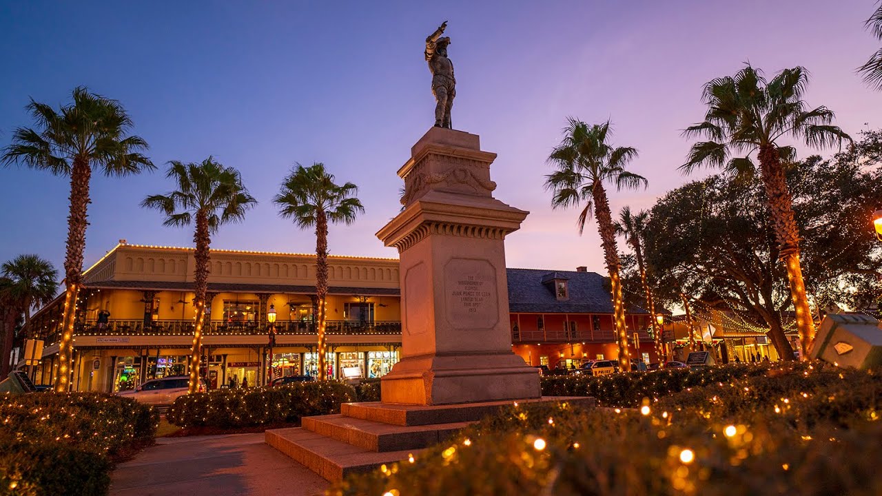 St Augustine Nights Of Lights 2021 YouTube