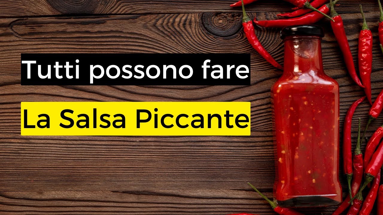 Salsa piccante di peperoncini, ricetta facile per tutti