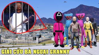 GTA 5 Giải Cứu Ngoại Granny Thoát Ra Khỏi Đoàn Xe Cảnh Sát Đang Hộ Tống Xe Chở Tù Nhân Đi Về Nhà Tù