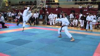 Male Kata Kanku-Dai 2Nd Round Sergey Nedbaylo Chelyabinsk Vs Andrey Sopnev Vladimir