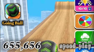 Going Balls -Update level 655, 656 - SpeedRun All levels Gameplay
