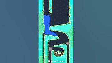 Save the Fish Level 352 - Pull the Pin Mobile Game