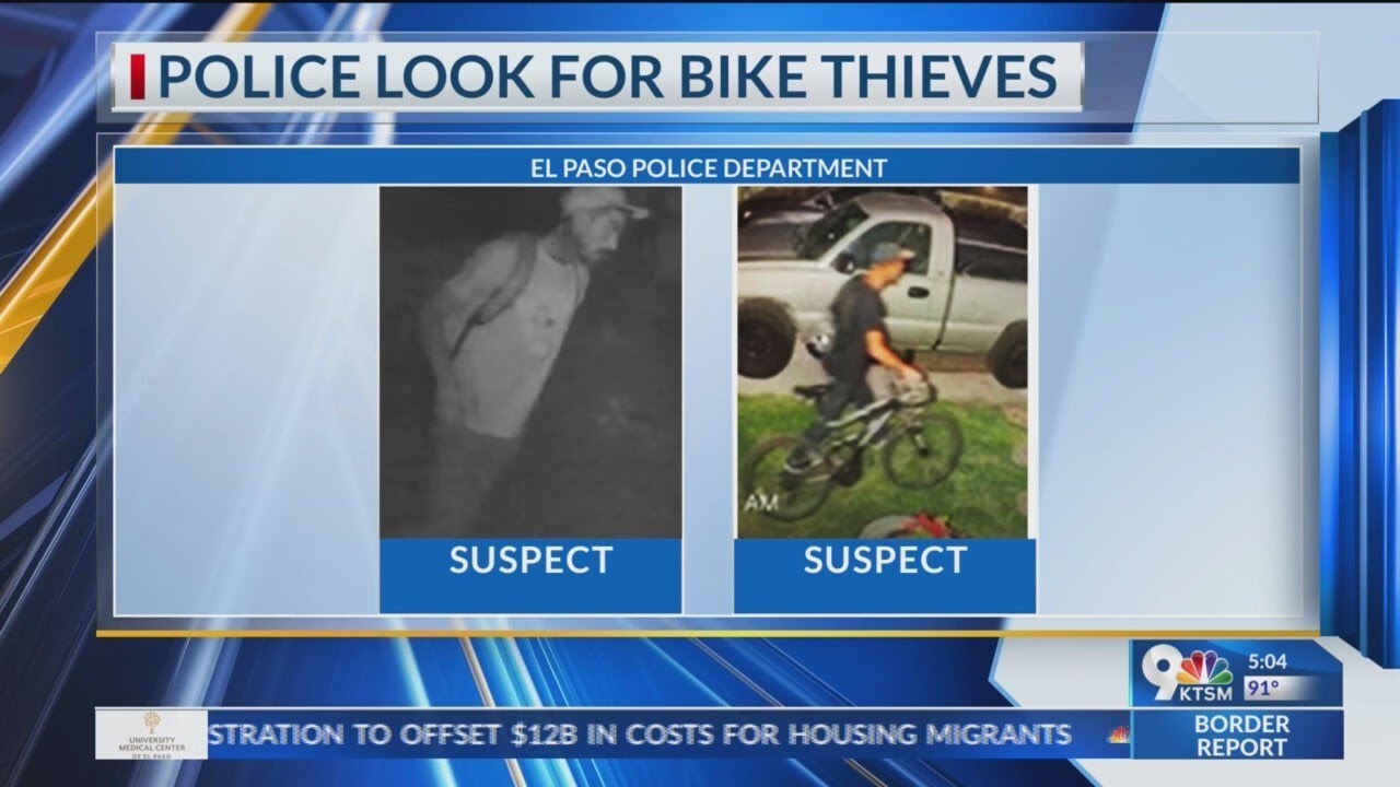 Crime of the Week: Bicycle thieves captured on security camera - YouTube