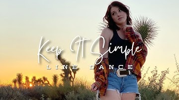 Keep It Simple Line Dance Tutorial and Demo