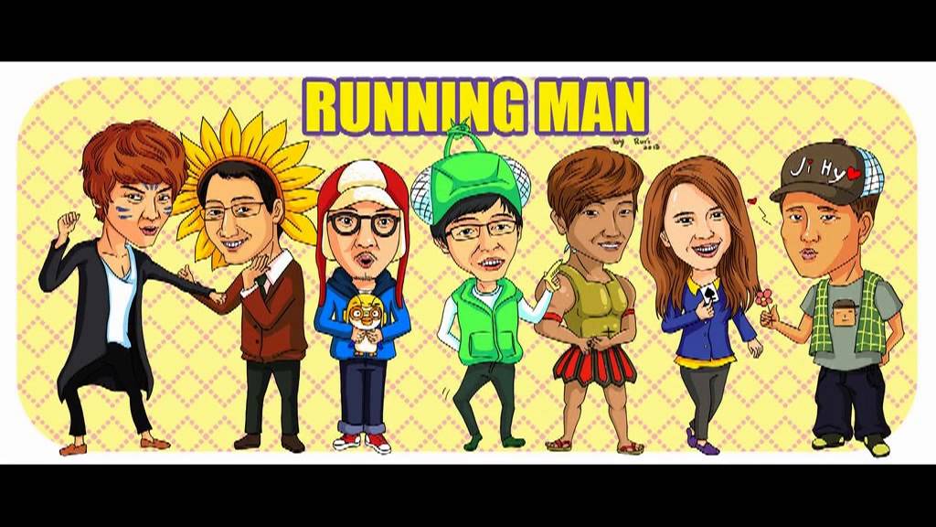 Running man Cartoon - YouTube