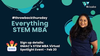 STEM MBA | All you need to know | #throwbackthursday by Wizako GMAT Prep 213 views 3 months ago 5 minutes, 21 seconds