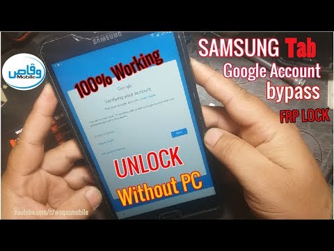 Samsung Galaxy Tab A6 Frp bypass Without Pc | samsung google account verification