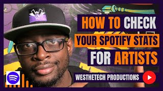 HOW TO CHECK YOUR SPOTIFY STATS FOR ARTISTS | MUSIC INDUSTRY TIPS screenshot 4