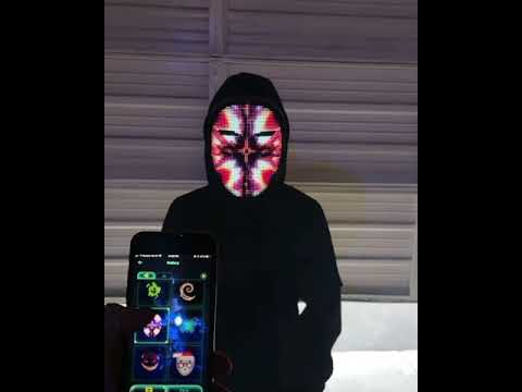 Glowy Zoey Face Transforming Led Mask Youtube