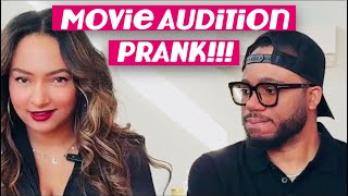 Fake Movie Audition Prank on Hubby