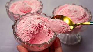 Strawberry Mousse Dessert | Delicious No Bake Dessert Recipe | Yummy