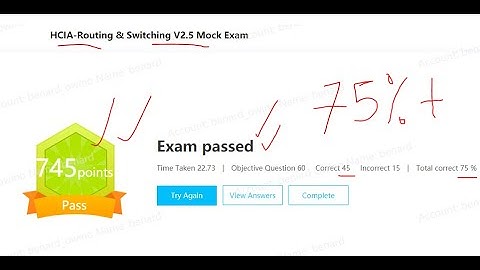 HCIA Routing & Switching V2.5 Mock Exam | Correct Answers Only