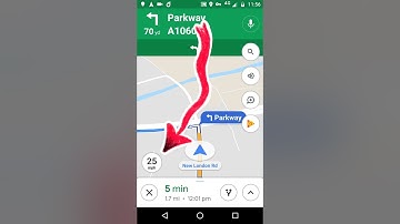 Google Maps now with realtime Speedometer