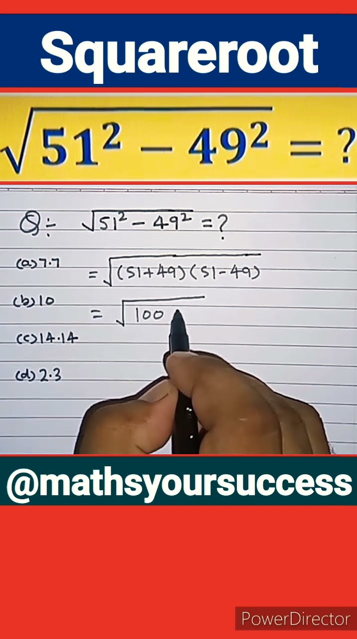 Square Root Math Problems maths squareroot shorts YouTube Square Root Math Problems maths squareroot shorts YouTube