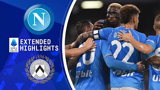 Napoli vs. Udinese: Extended Highlights | Serie A | CBS Sports Golazo