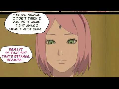 Sakura Oba-San We can't do This !! Sakura gives Boruto his Birthday Present