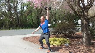 Dumbbell Snatch (from floor)