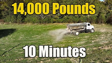 Applying Lime on Soils