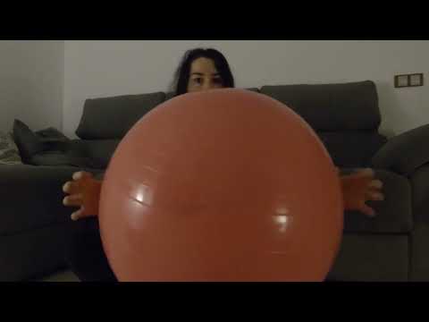 🌬️ ASMR 🌬️ - Tapping with FITBALL and goofing around - no talking 🤭
