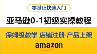 2023亚马逊新手开店教程 30天实现盈利 （如何找到正确类目）