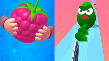 Juicy Run!! Very relaxing ASMR slicing game