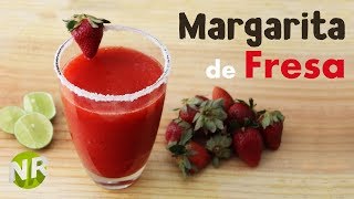 Margarita Fresa Como Hacer Margaritas Noecillo YouTube