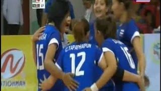 ไทย - อินโดนีเซีย :วอลเลย์บอลหญิงซีเกมส์ครั้งที่ 27 :19.12.2013