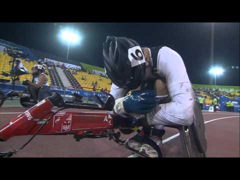 Men's 400m T51 | heat 2 |  2015 IPC Athletics World Championships Doha