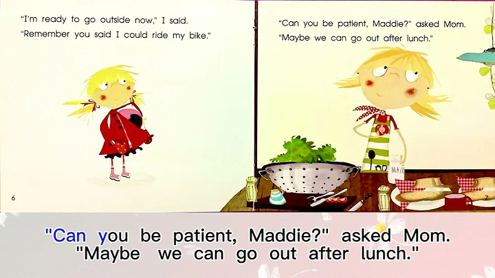 Be Patient, Maddie;  by  Molly Smith, illustrated ...