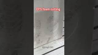 EPS foam block gear wheel mold cutting by cnc fast wire cutting machine demo #cnccut