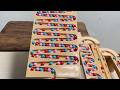 Marble Run Race ASMR ✨ 3D printed track + Snake-shaped wooden track + square track
