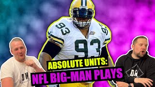 BIG MEN NEED LOVE TOO! Greatest NFL Big Man Moments! (REACTION)