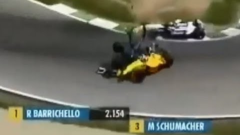 F1 2002 Austria GP Crash Takuma Sato VS Nick Heidfeld