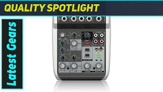 BEHRINGER Q502USB: The Best Compact USB Mixer for Home Studios?