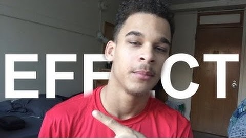 Sony Vegas Pro: Text Behind Object Tutorial (Masking)