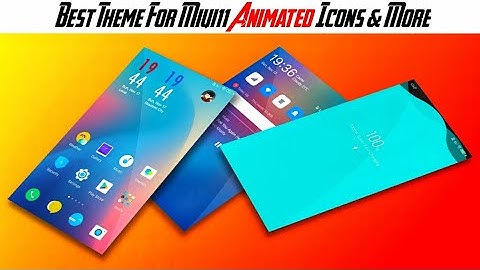 Best Theme For Redmi Phones - With Animated Icons,Livewallpaper, Customizable LockScreen & More 😀