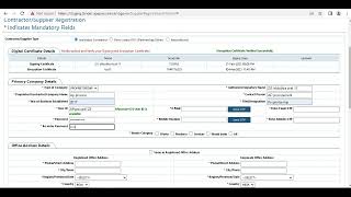 AP eProcurement | Vendor Registration | Vupadhi Techno Services