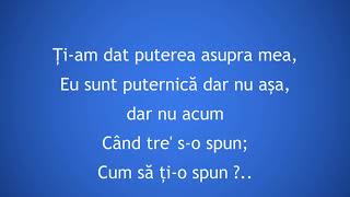 Nu știi tu să fii bărbat -  Irina Rimes (versuri)