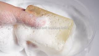 Simple Steps. Soft Foam. Fresh Clean Skin. | ARWIN Phytoncid Transparent Soap Tutorial screenshot 5