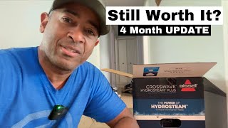 4 Month Update: Bissell Crosswave Hydrosteam Plus DETAILED Review
