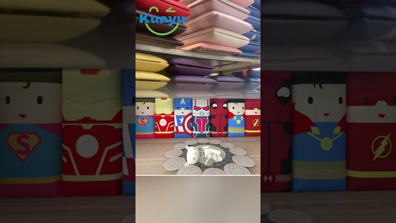 Safety Wall Padding for Kids|Soft Play Equipment|Kindergarten/Bedroom/Play Center wall panel decor