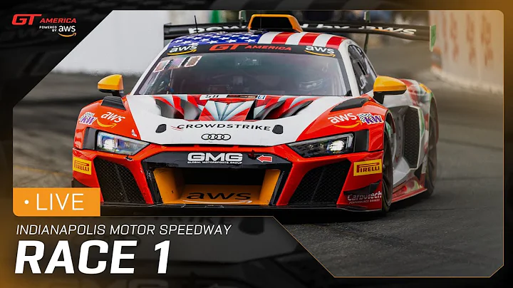 LIVE | Race 1 | Indianapolis Motor Speedway | GT America powered by AWS 2025