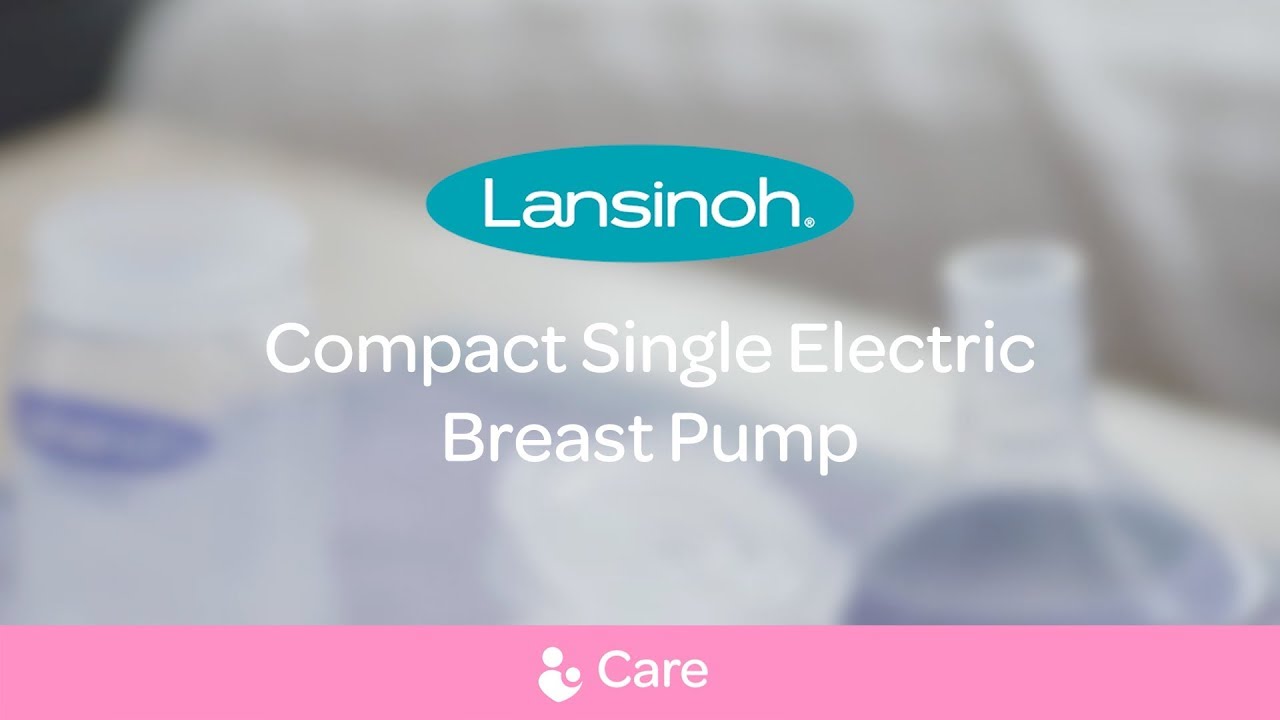 NEW Compact Single Electric Breast Pump - Lansinoh