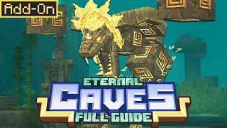 Mojang WISHES They Could Update Caves This Well! | Eternal Caves Bedrock Addon Full Guide & Showcase